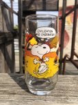 画像1: 80s Vintage McDonald's Camp Snoopy Collection Glass (R778) (1)