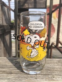 80s Vintage McDonald's Camp Snoopy Collection Glass (R778)