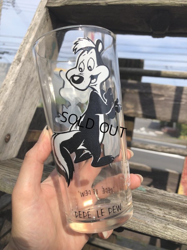画像5: 70s Vintage Pepsi Glass Pepe Le Pew (R798)