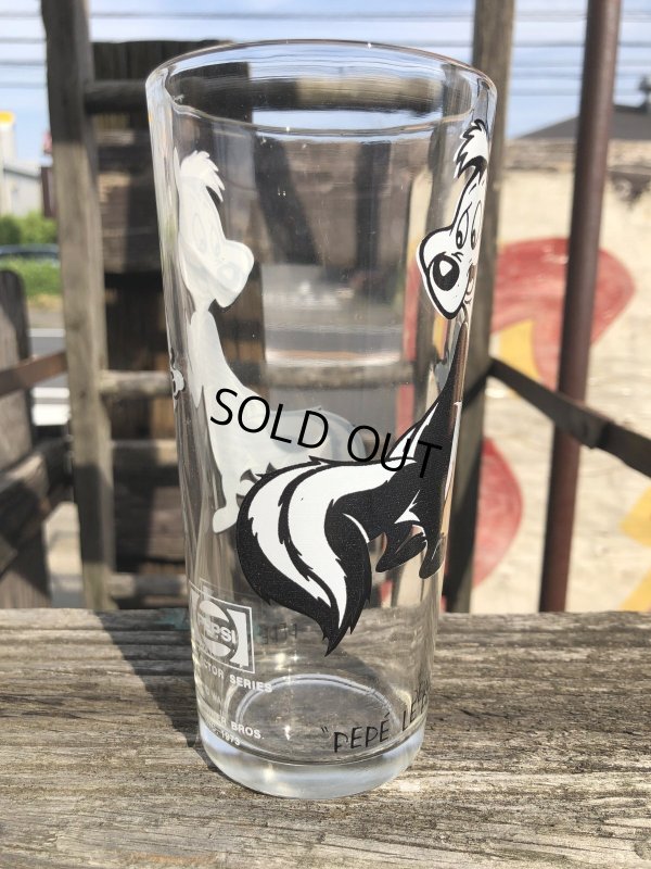 画像3: 70s Vintage Pepsi Glass Pepe Le Pew (R798)