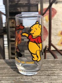 Vintage Sears Disney Pooh ＆ Friends Glass (R783)