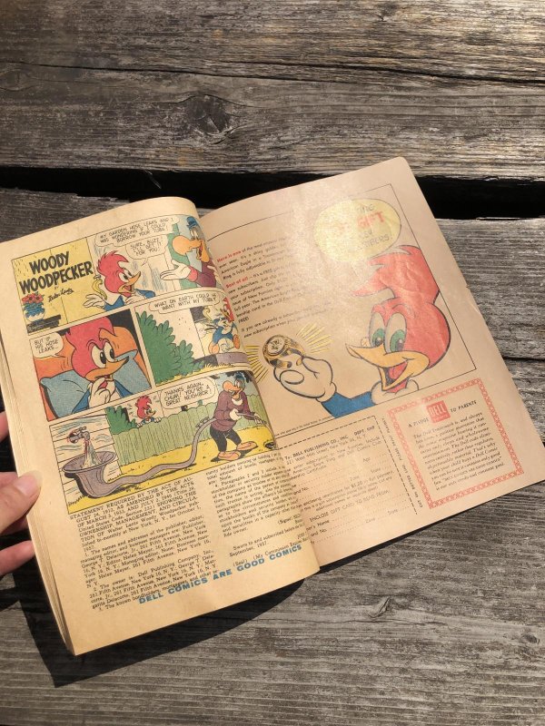 画像6: 50s Vintage DELL Comic Walter Lantze New Friends Woody Woodpecker (R802)