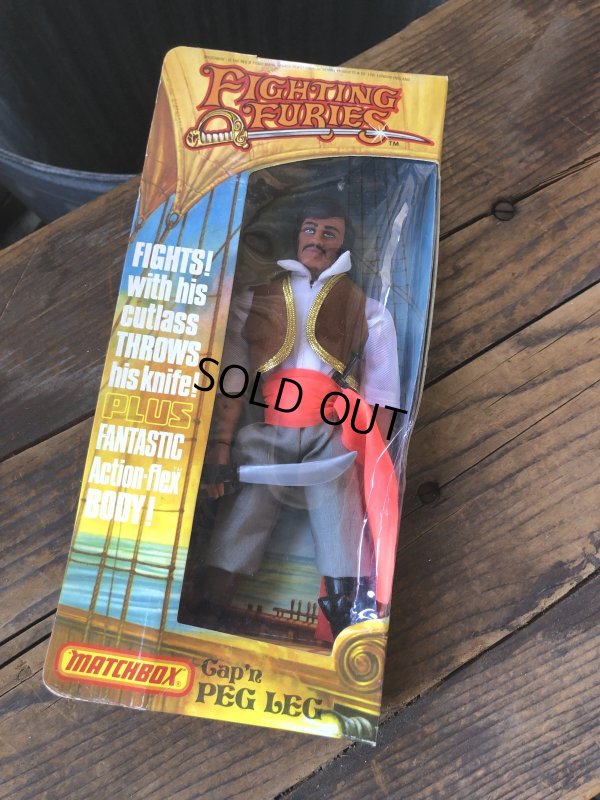 画像1: 70s Vintage Matchbox Fighting Furies Cap'n Peg Leg  MIB (R806)