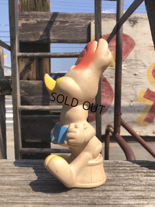 画像2: 50s Vintage DELL Walter Lantze Woody Woodpecker Rubber Squeeze Toy (R804)