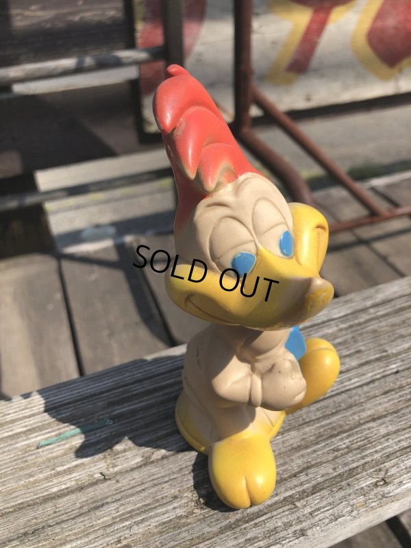 画像9: 50s Vintage DELL Walter Lantze Woody Woodpecker Rubber Squeeze Toy (R804)