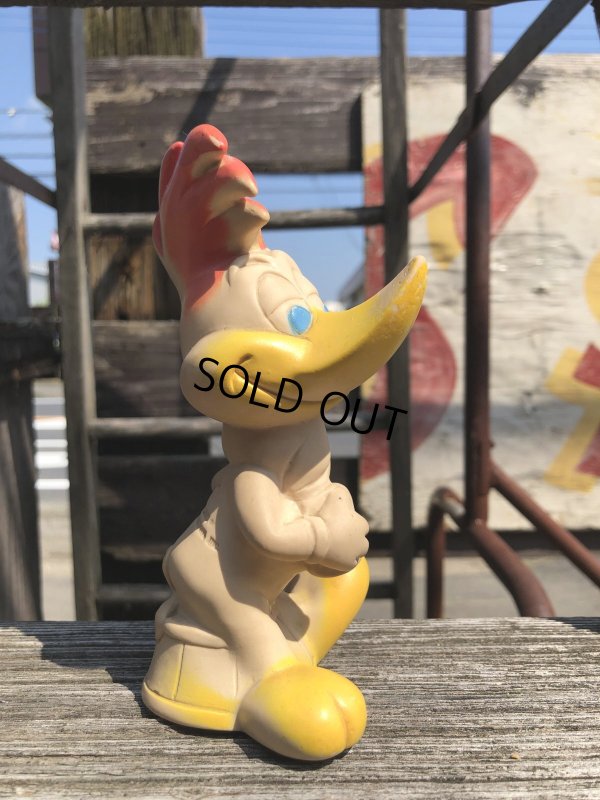 画像4: 50s Vintage DELL Walter Lantze Woody Woodpecker Rubber Squeeze Toy (R804)