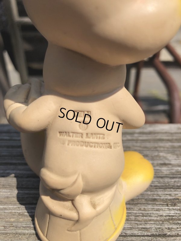 画像5: 50s Vintage DELL Walter Lantze Woody Woodpecker Rubber Squeeze Toy (R804)