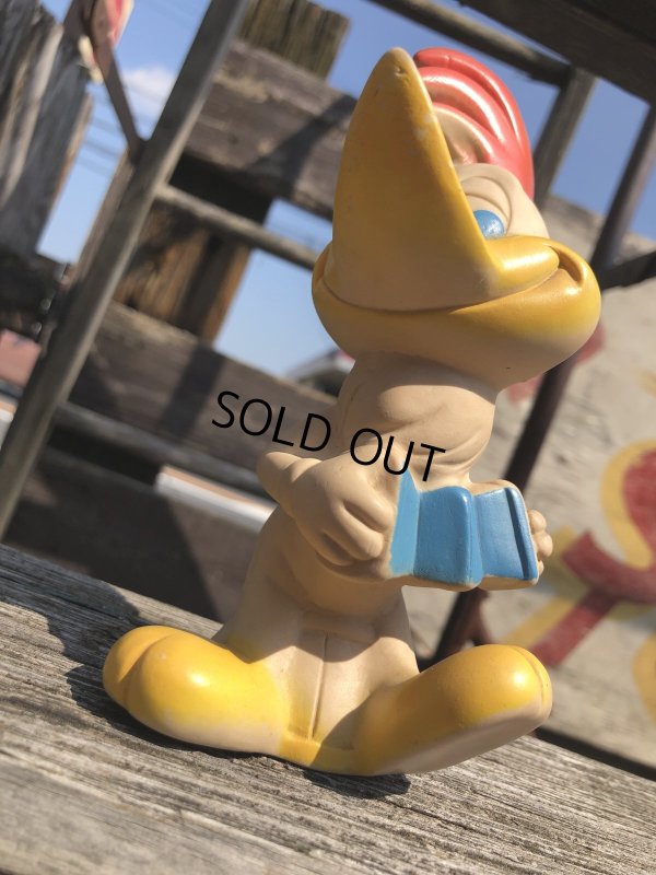 画像8: 50s Vintage DELL Walter Lantze Woody Woodpecker Rubber Squeeze Toy (R804)