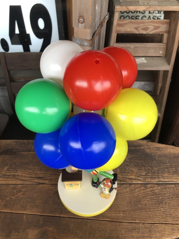 画像2: 70s Vintage Dolly Toy BALLOON VENDER Nursery Lamp (R805)