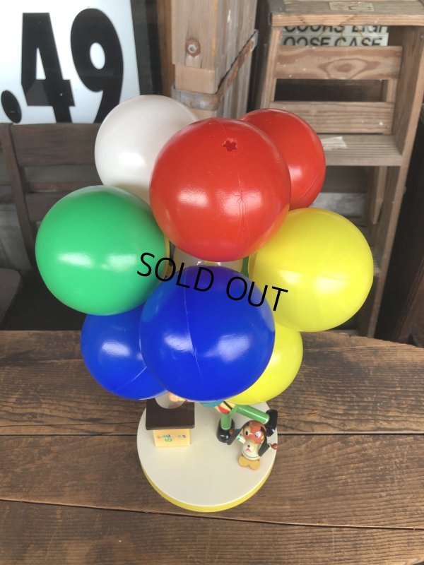 画像2: 70s Vintage Dolly Toy BALLOON VENDER Nursery Lamp (R805)