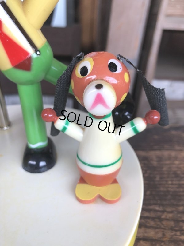 画像10: 70s Vintage Dolly Toy BALLOON VENDER Nursery Lamp (R805)