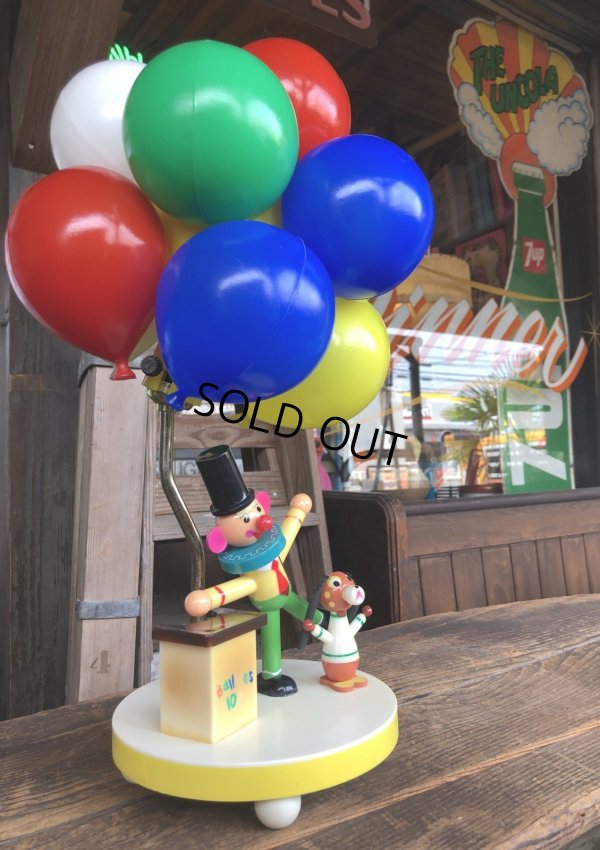 画像15: 70s Vintage Dolly Toy BALLOON VENDER Nursery Lamp (R805)