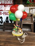画像7: 70s Vintage Dolly Toy BALLOON VENDER Nursery Lamp (R805)