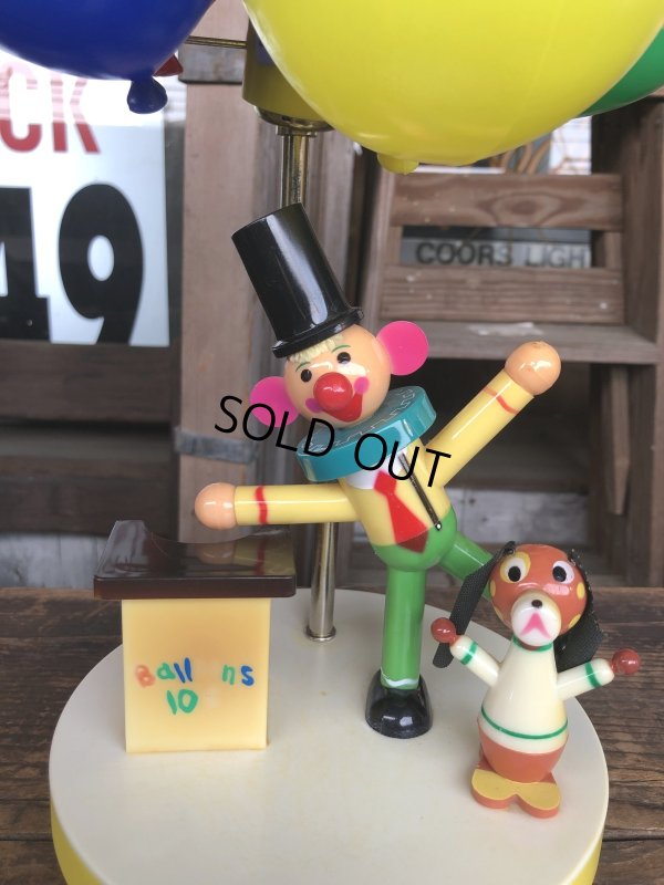 画像3: 70s Vintage Dolly Toy BALLOON VENDER Nursery Lamp (R805)