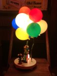 画像24: 70s Vintage Dolly Toy BALLOON VENDER Nursery Lamp (R805)