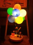 画像27: 70s Vintage Dolly Toy BALLOON VENDER Nursery Lamp (R805)