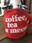 画像15: 80s Applaus B. Kliban Cat Coffee Tea or Meow? Stuffed Toy Plush (R806)
