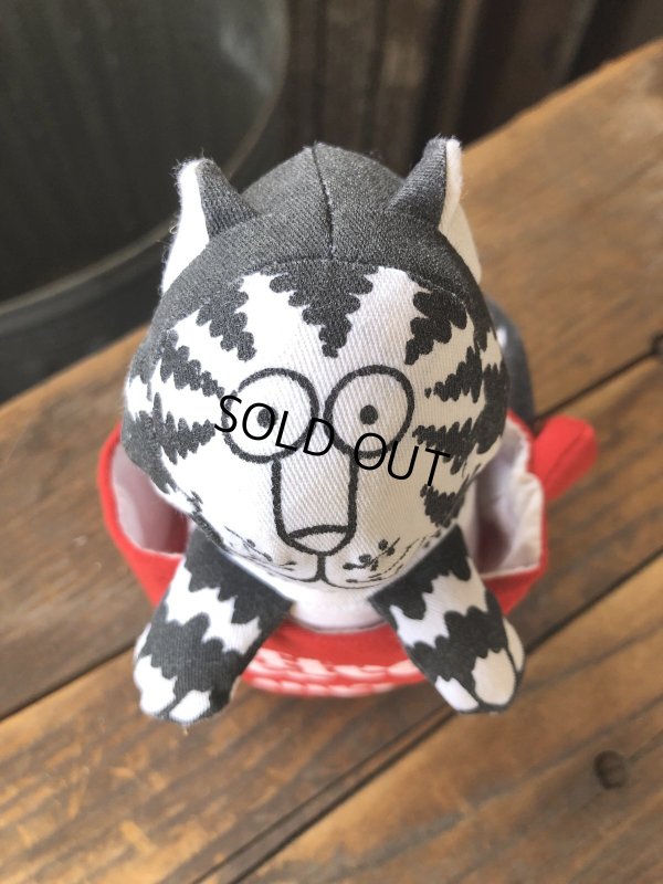 画像9: 80s Applaus B. Kliban Cat Coffee Tea or Meow? Stuffed Toy Plush (R806)