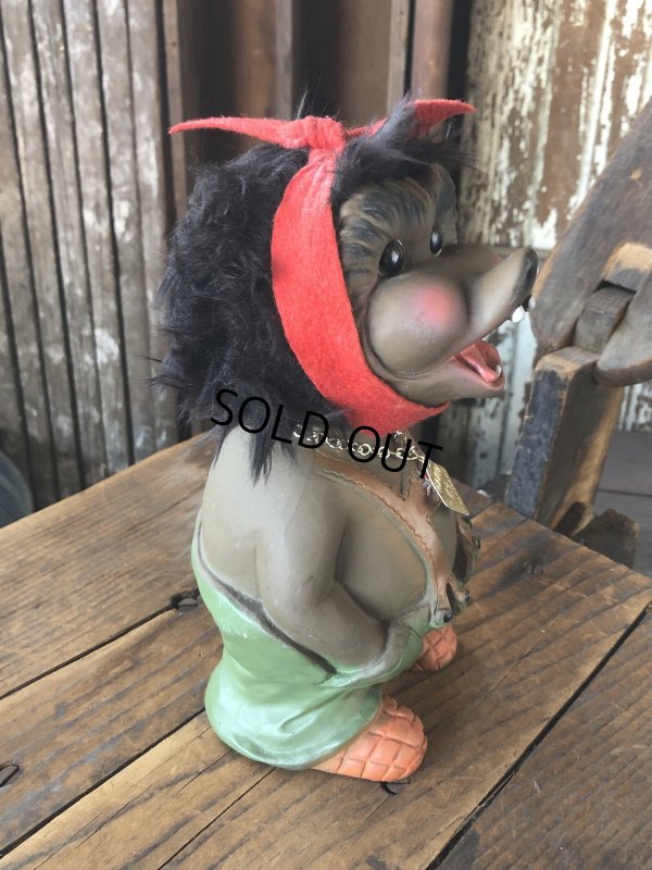 画像2: 60s Vintage Heico Werewolf Monster Nodder Bobble Head (R807)