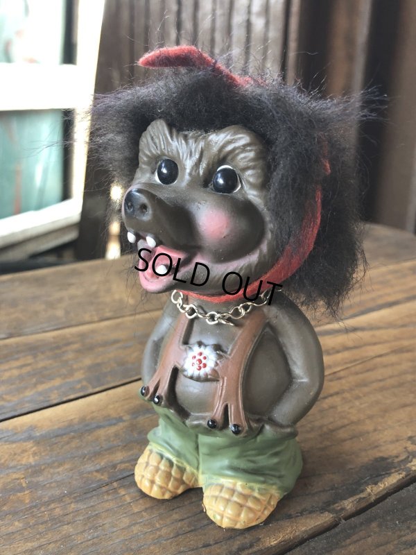 画像1: 60s Vintage Heico Werewolf Monster Nodder Bobble Head Small Size (R808)