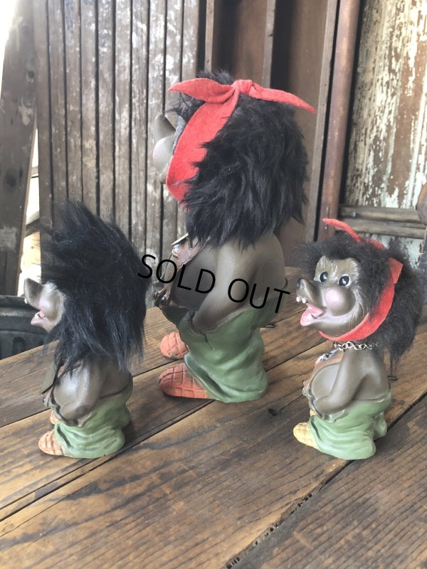 画像11: 60s Vintage Heico Werewolf Monster Nodder Bobble Head Small Size (R809)