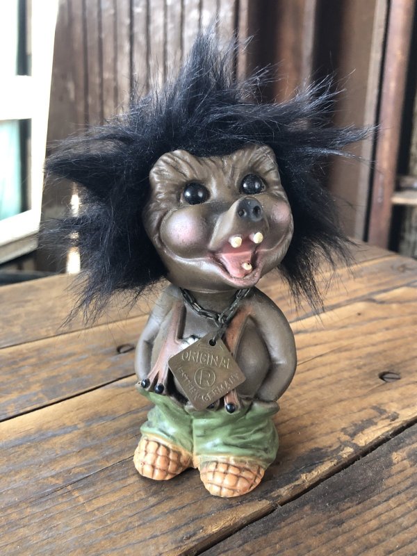 画像1: 60s Vintage Heico Werewolf Monster Nodder Bobble Head Small Size (R809)