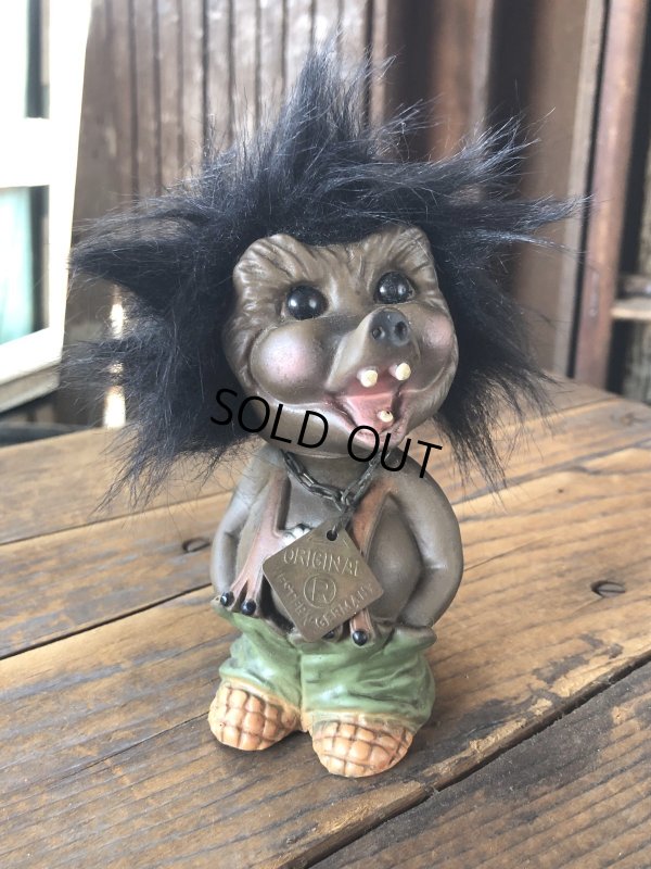 画像1: 60s Vintage Heico Werewolf Monster Nodder Bobble Head Small Size (R809)