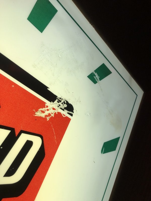 画像23: 【店舗引き取り限定】 〜60s Vintage 7UP Advertising Store Display Lighted Clock Sign 77x77cm Huge !!! (R811)