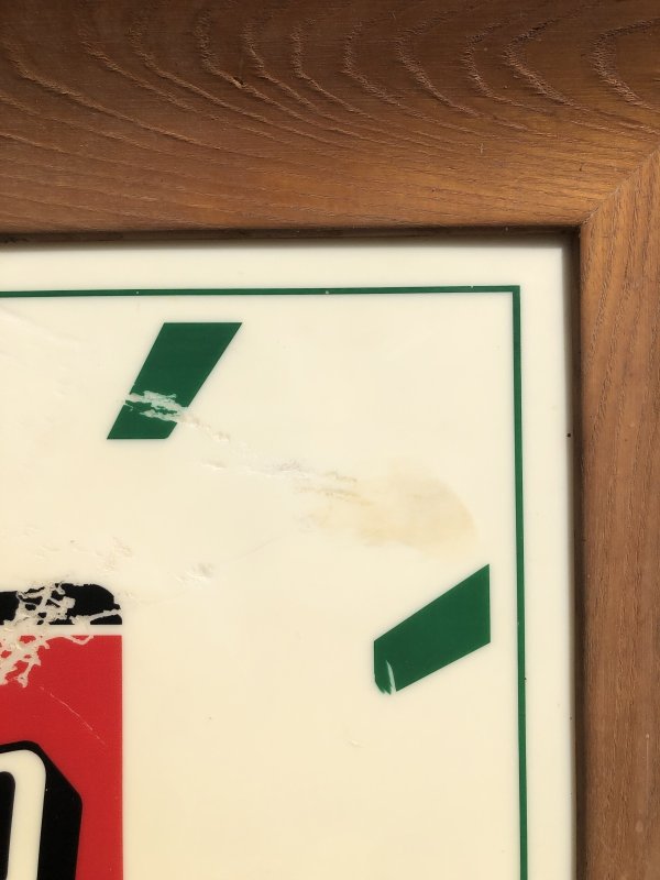 画像10: 【店舗引き取り限定】 〜60s Vintage 7UP Advertising Store Display Lighted Clock Sign 77x77cm Huge !!! (R811)