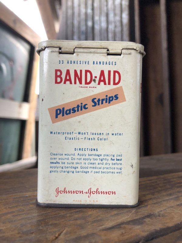 画像3: Vintage Johnson & Johnson Band-Aid Can Plastic Strips (R813)