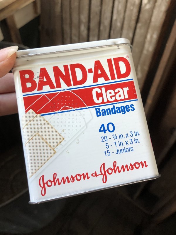 画像7: Vintage Johnson & Johnson Band-Aid Can Clear (R815)