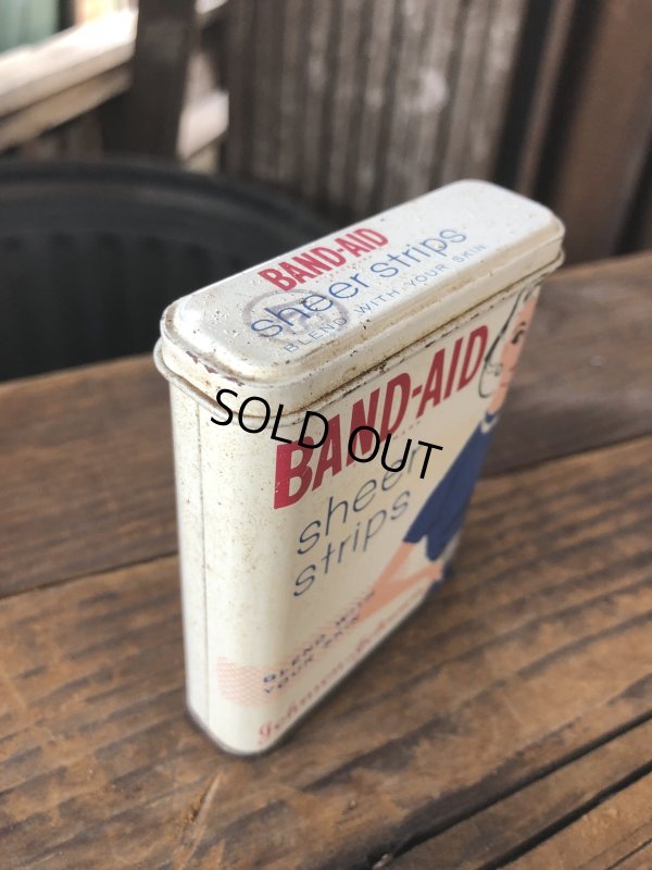 画像3: Vintage Johnson & Johnson Band-Aid Can sheer strips (R820)