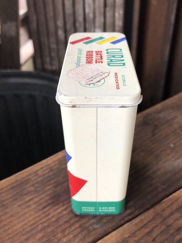 画像4: Vintage Curity Band-Aid Can CURAD Battle Ribbow (R817)