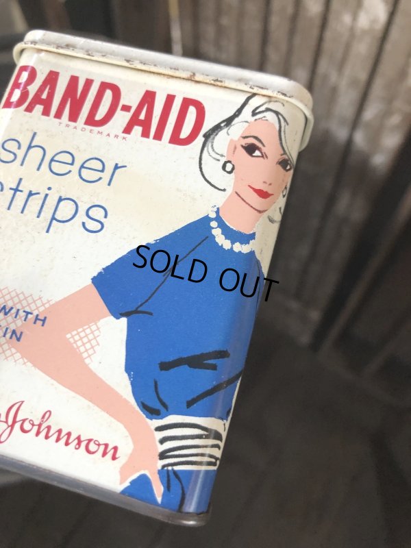 画像6: Vintage Johnson & Johnson Band-Aid Can sheer strips (R820)
