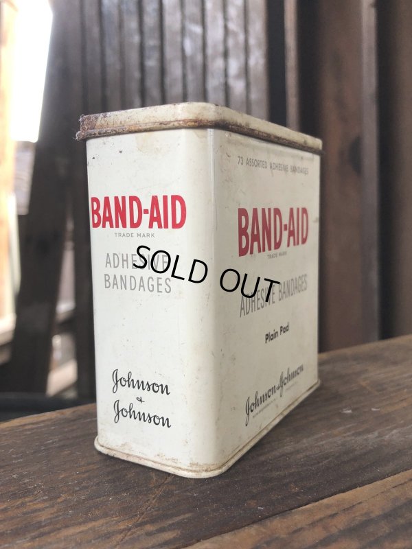 画像2: Vintage Johnson & Johnson Band-Aid Can Adhesive Bandages (R814)
