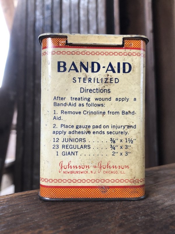 画像3: Vintage Johnson & Johnson Band-Aid Can Strilised (R822)