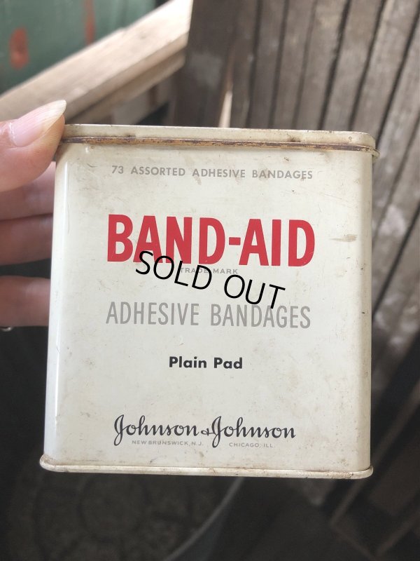 画像7: Vintage Johnson & Johnson Band-Aid Can Adhesive Bandages (R814)