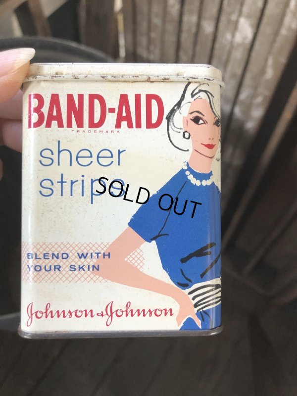 画像7: Vintage Johnson & Johnson Band-Aid Can sheer strips (R820)