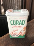 Vintage Curity Band-Aid Can CURAD Plastic Bandages (R818)