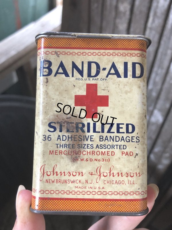 画像7: Vintage Johnson & Johnson Band-Aid Can Strilised (R822)