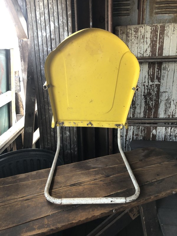 画像3: 50s Vintage Disney Mickey Mouse Kids Metal Lawn Chair (R823)