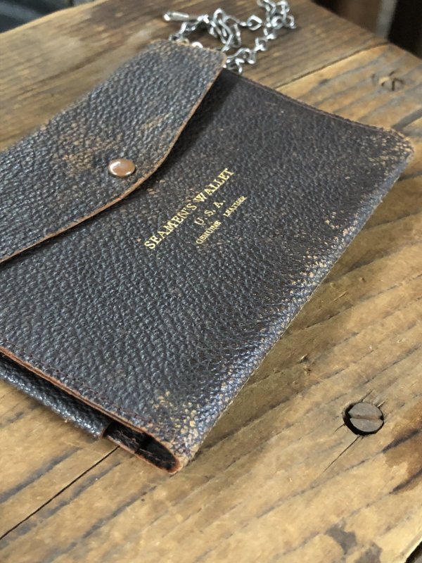 画像9: WWII are Vintage Seamen's Wallet USA (R835)