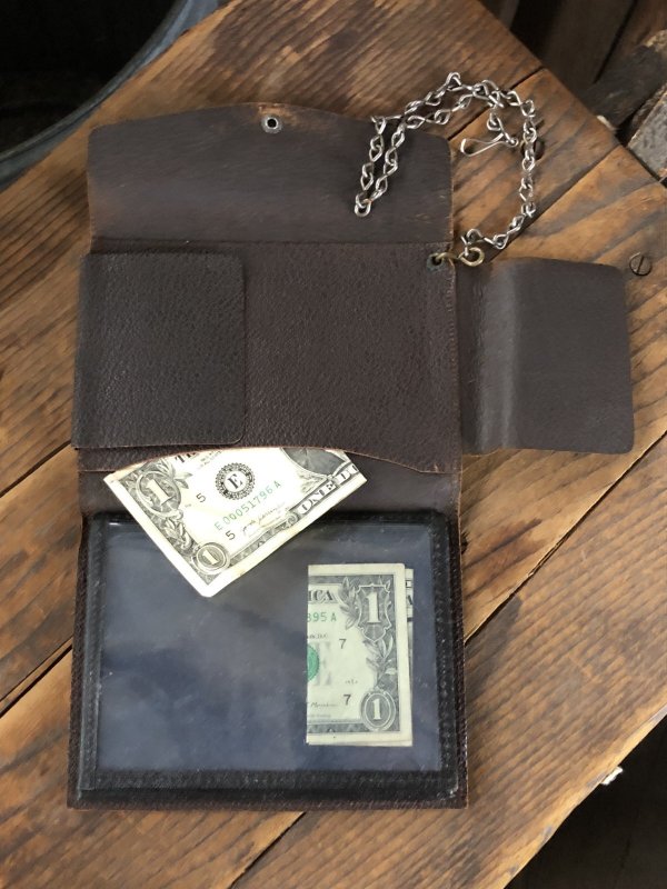 画像2: WWII are Vintage Seamen's Wallet USA (R835)