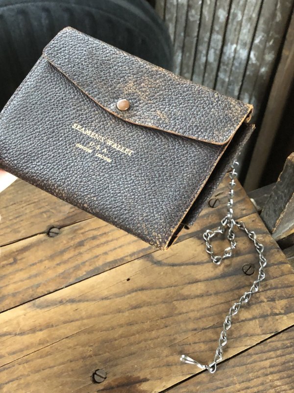 画像3: WWII are Vintage Seamen's Wallet USA (R835)