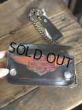 c.50s Harley-Davidson Leather Wallet w/Chain (R838)