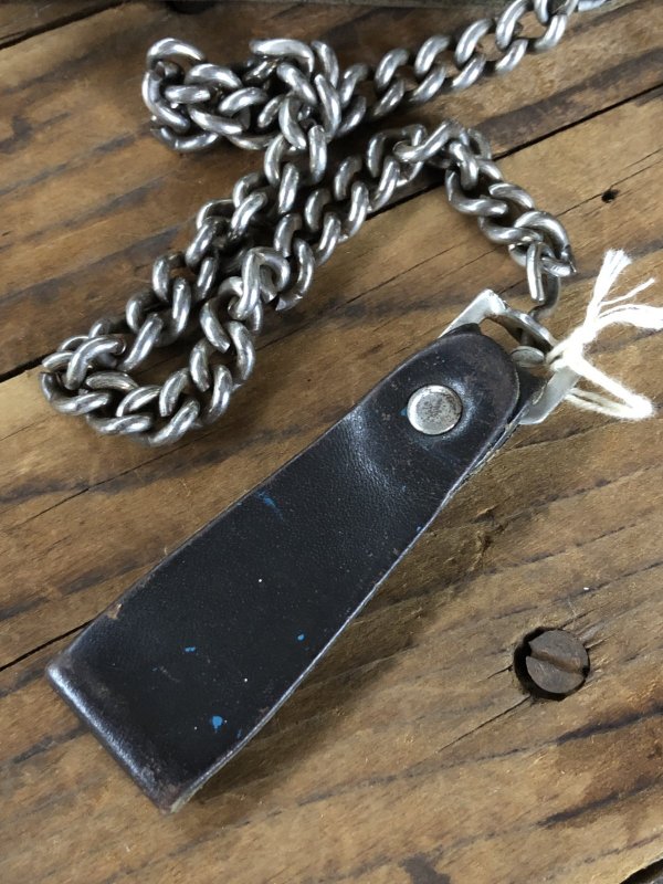 画像7: c.50s Harley-Davidson Leather Wallet w/Chain (R838)