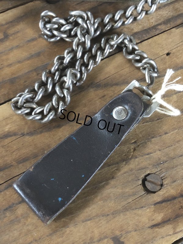 画像7: c.50s Harley-Davidson Leather Wallet w/Chain (R838)