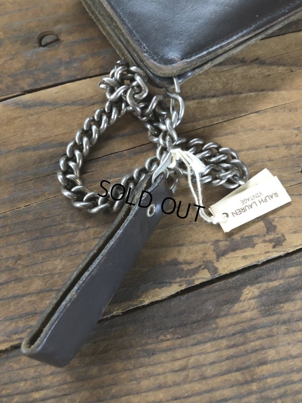 画像20: c.50s Harley-Davidson Leather Wallet w/Chain (R838)