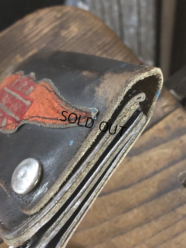 画像17: c.50s Harley-Davidson Leather Wallet w/Chain (R838)