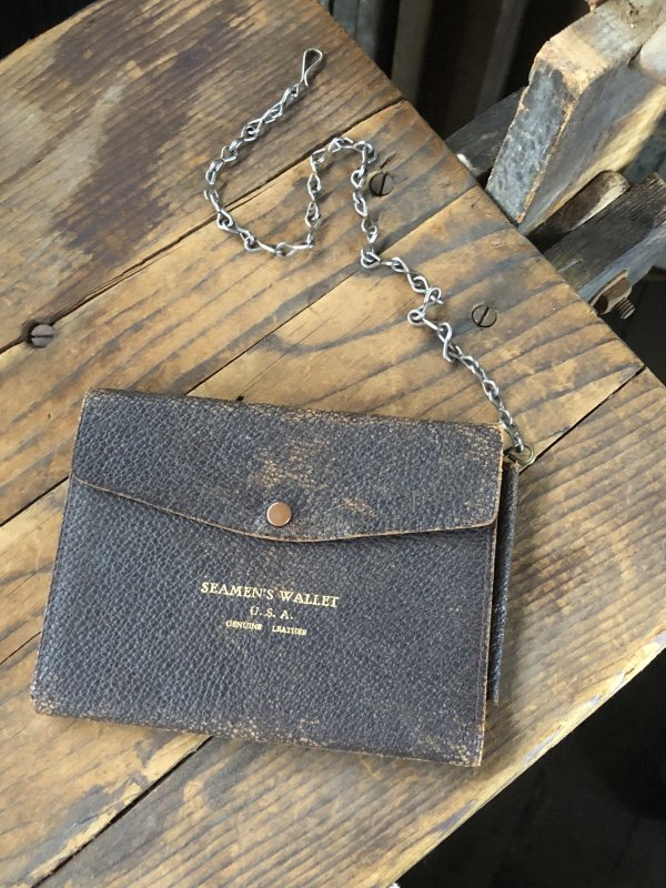 画像5: WWII are Vintage Seamen's Wallet USA (R835)